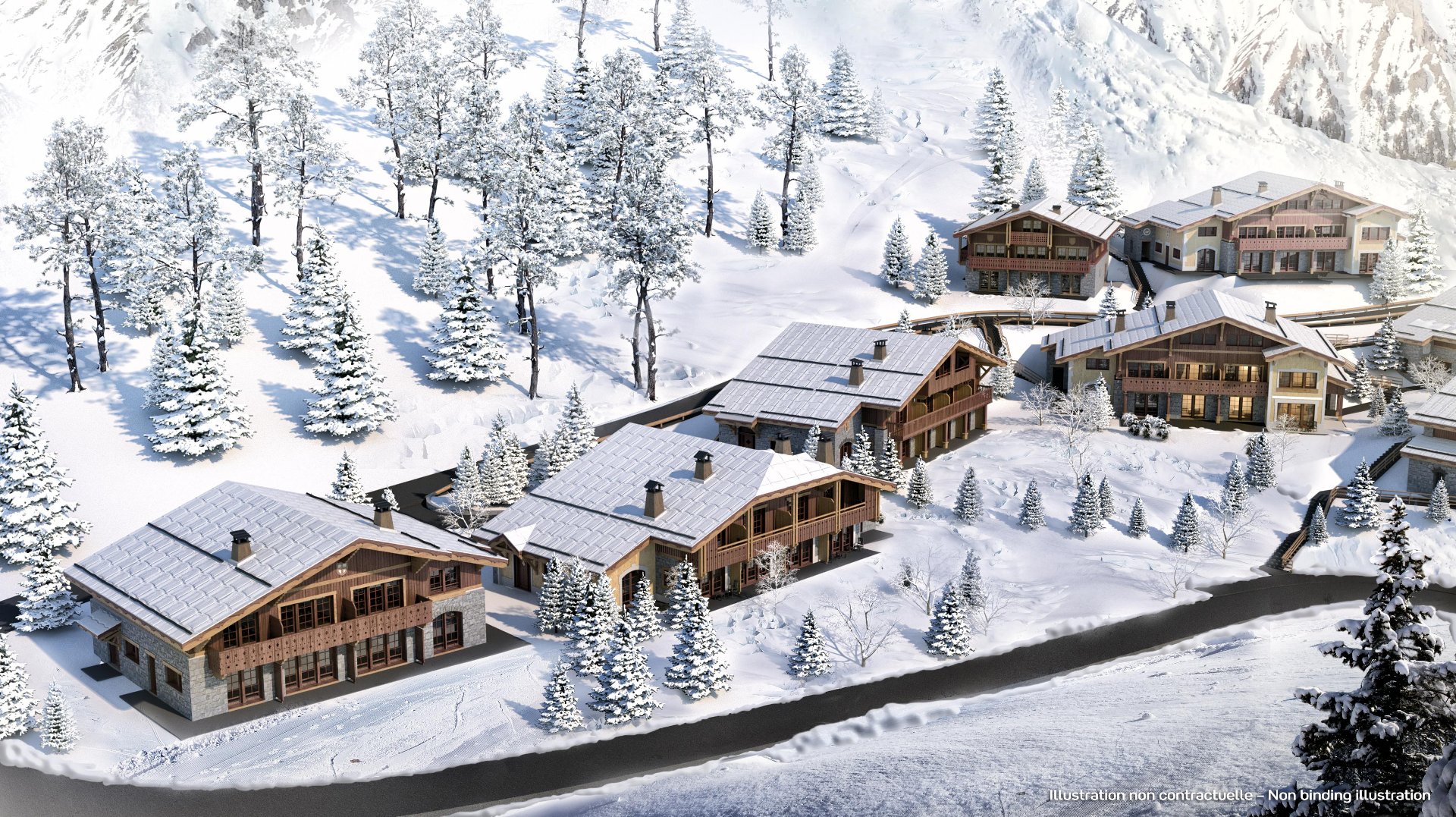 Chalets Club Med Valmorel - Alpes Françaises