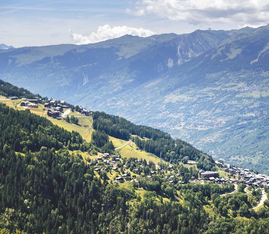 Station de La Plagne-Les Coches en été