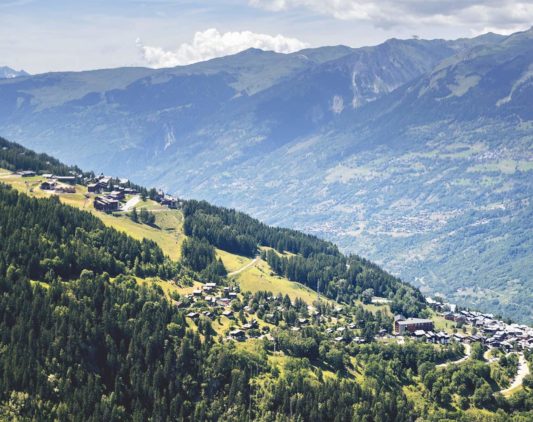 Station de La Plagne-Les Coches en été