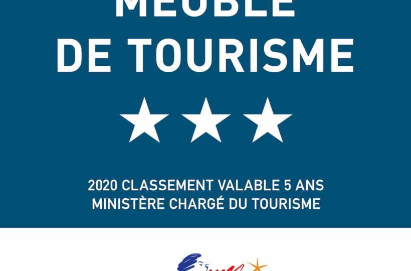 Meublé de tourisme - 3 étoiles