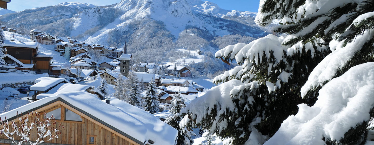 Saint Martin de Belleville en hiver