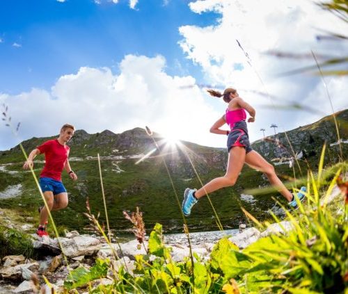 Trail à La Plagne