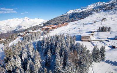 Station des Arcs en hiver