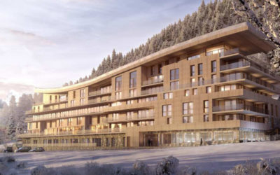 Résidence Le Ridge aux Arcs en hiver