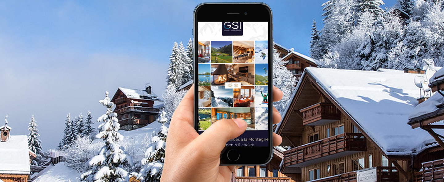 Application GSI Location Vacances à la montagne HIVER