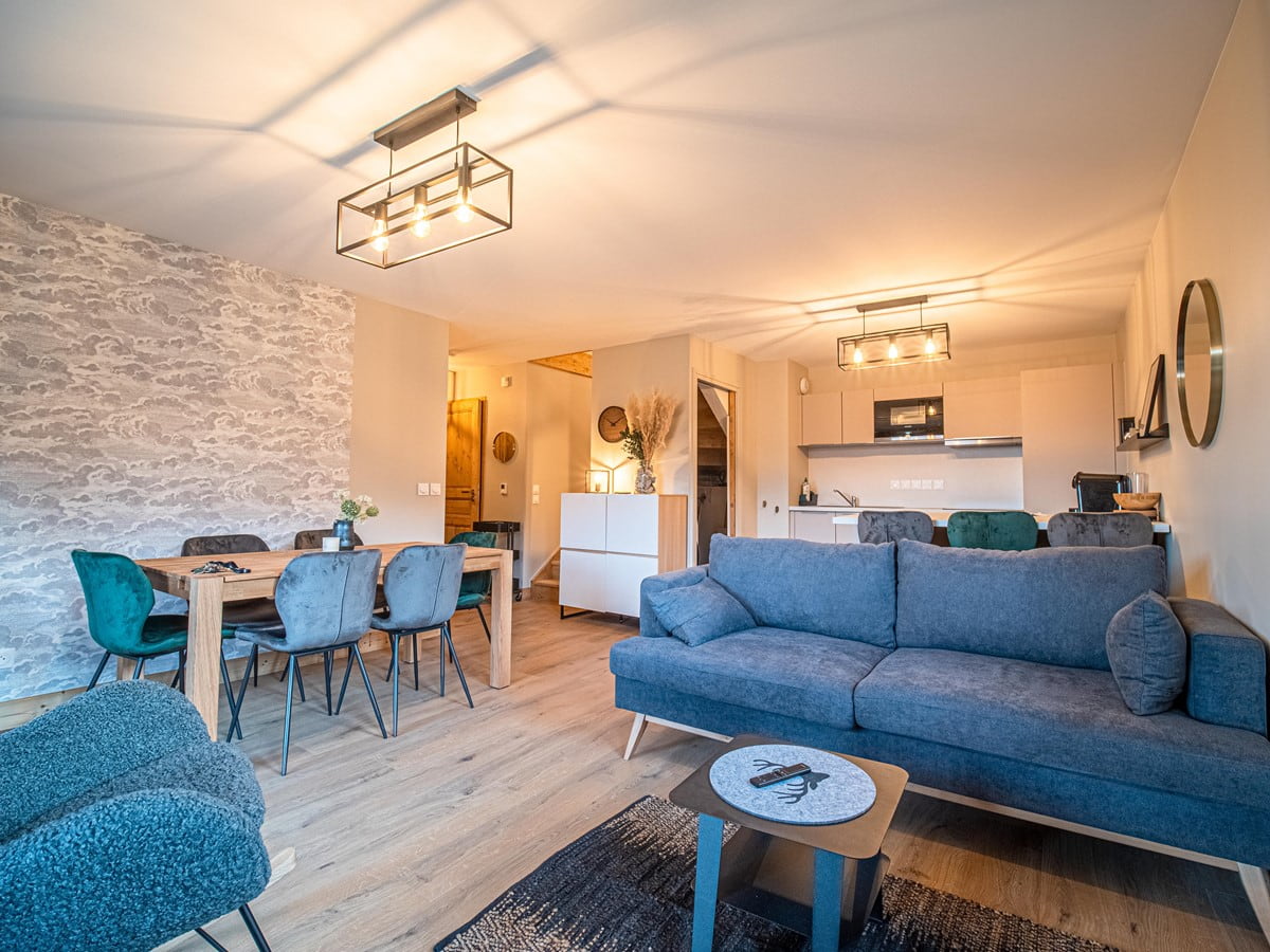 Chalet Meije-salon - Valmorel