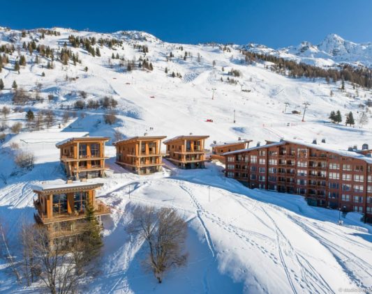 Rental luxury chalets in Les Arcs