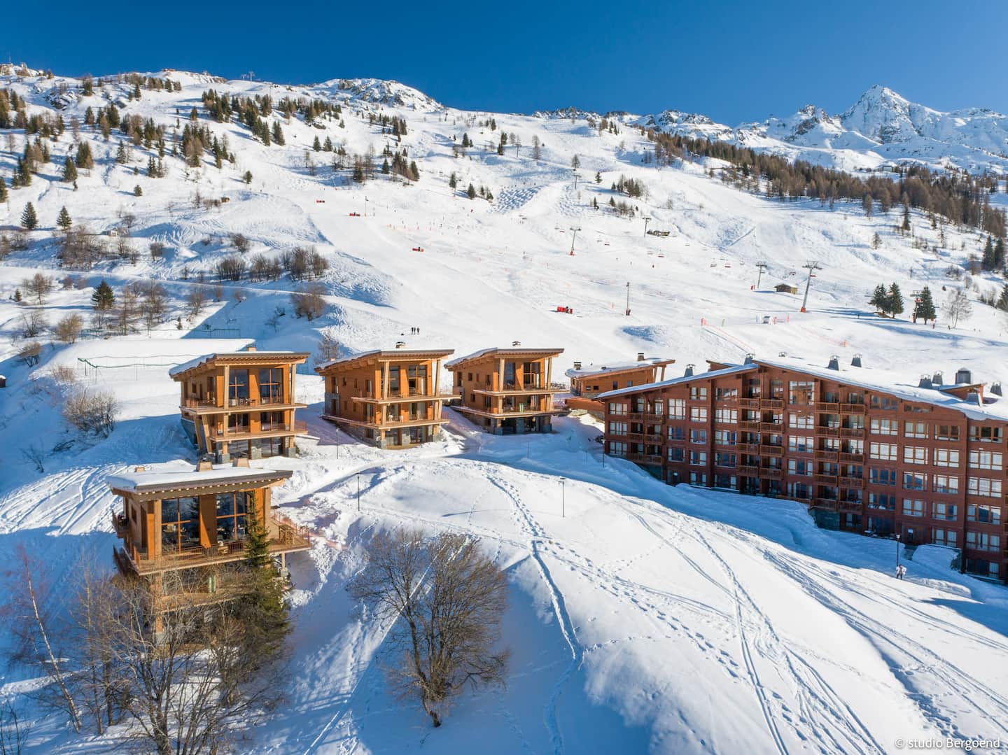 location vacances les arcs - Chalets Mille 8 extérieurs - Les Arcs 1800