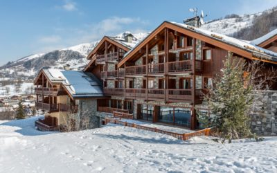 Résidence Les Chalets du Gypse à Saint Martin de Belleville en hiver