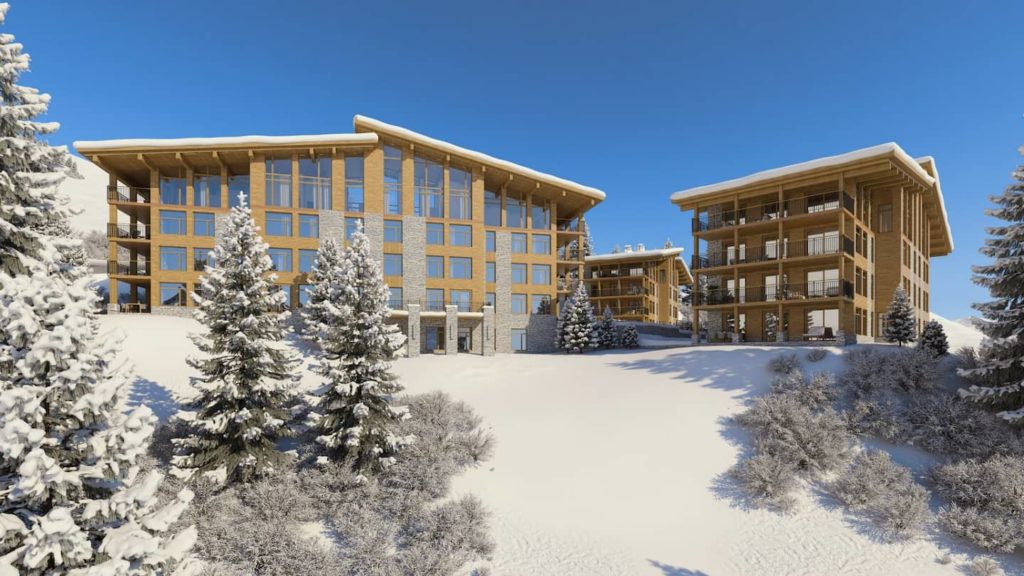 Les Cristaux -residence skis aux pieds - ARC 1800