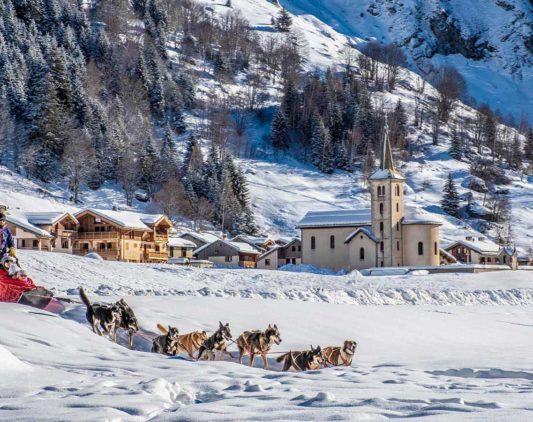 Chiens de traineaux © OT Champagny en Vanoise