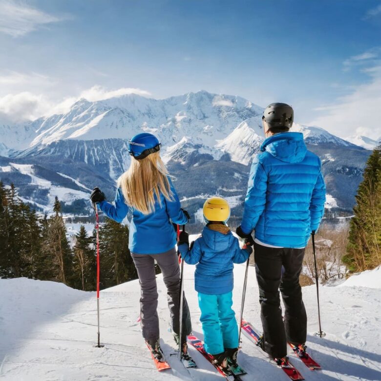 Famille-au-ski-location-vacances