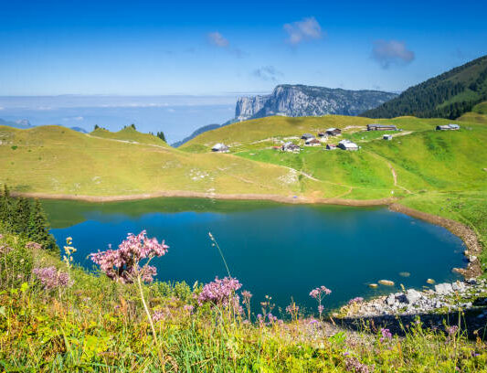 Lac de Lessy au Grand Bornand