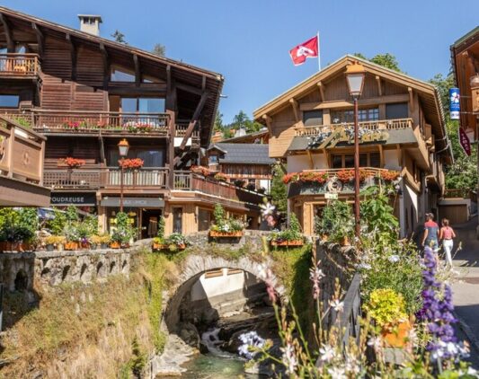 Photo de villages à Megève