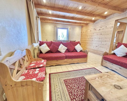 Pièce de vie - Chalet Varni - Notre Dame de Bellecombe