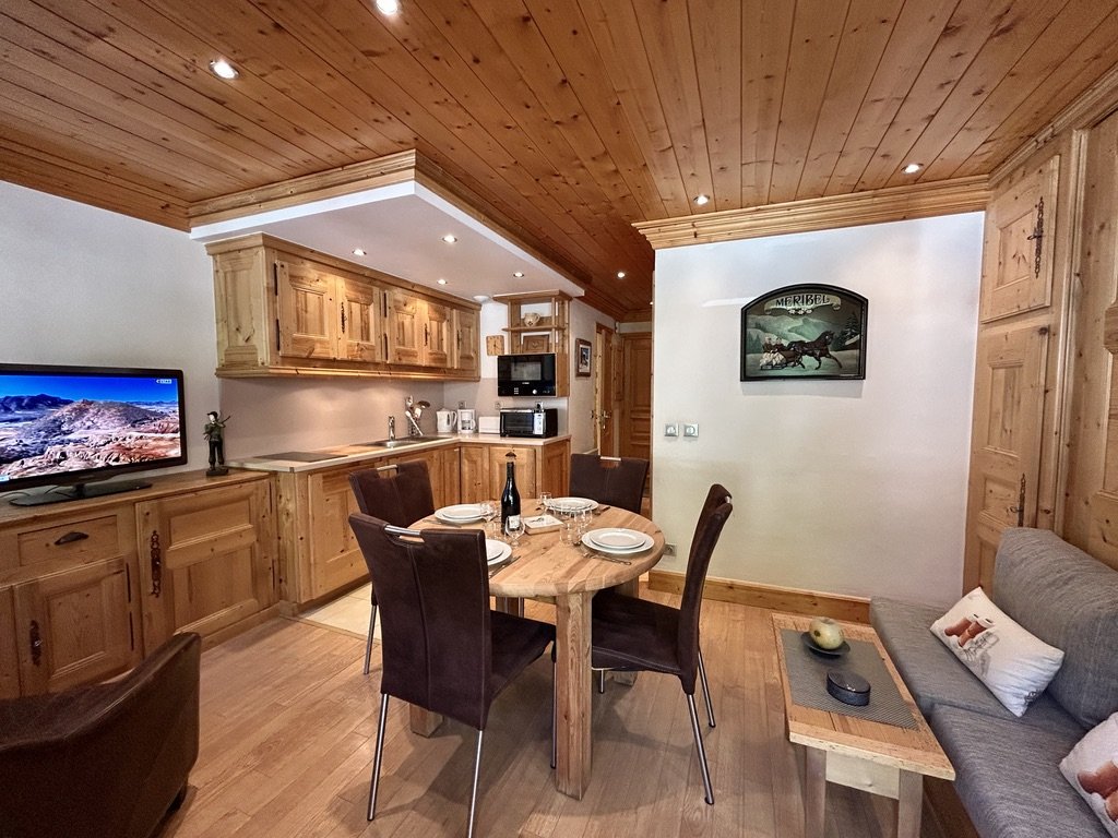 Tremplin 1H - studio 4 personnes - location vacances Meribel