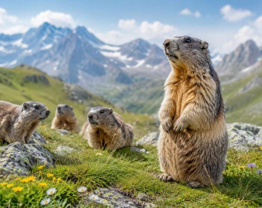 Où observer les marmottes dans les Alpes ?
